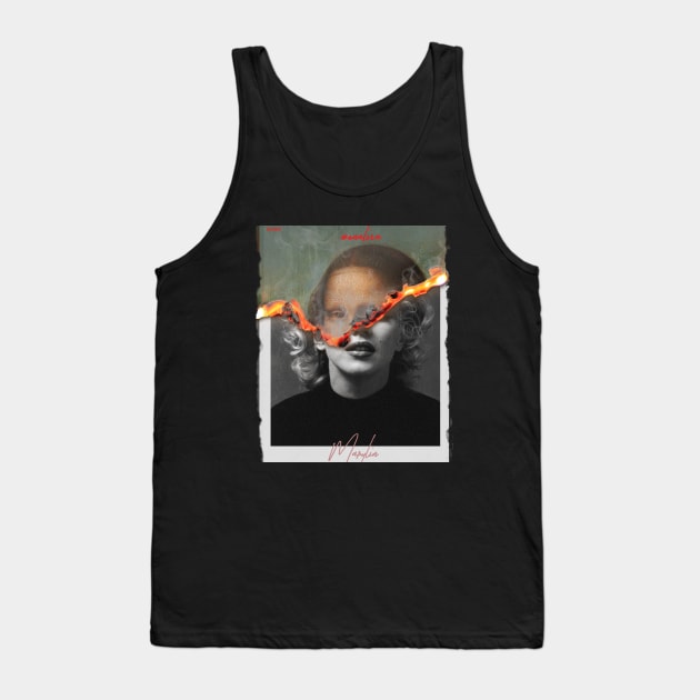 Monalisa Monroe Tank Top by benthewolf